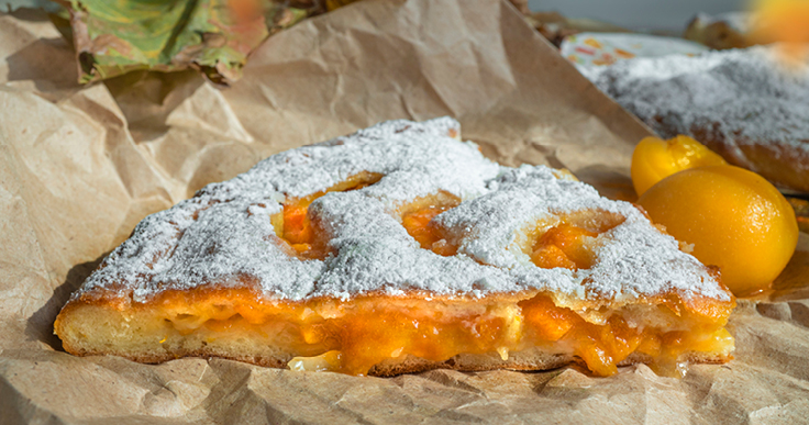 Пирог с абрикосом в Ростове на заказ