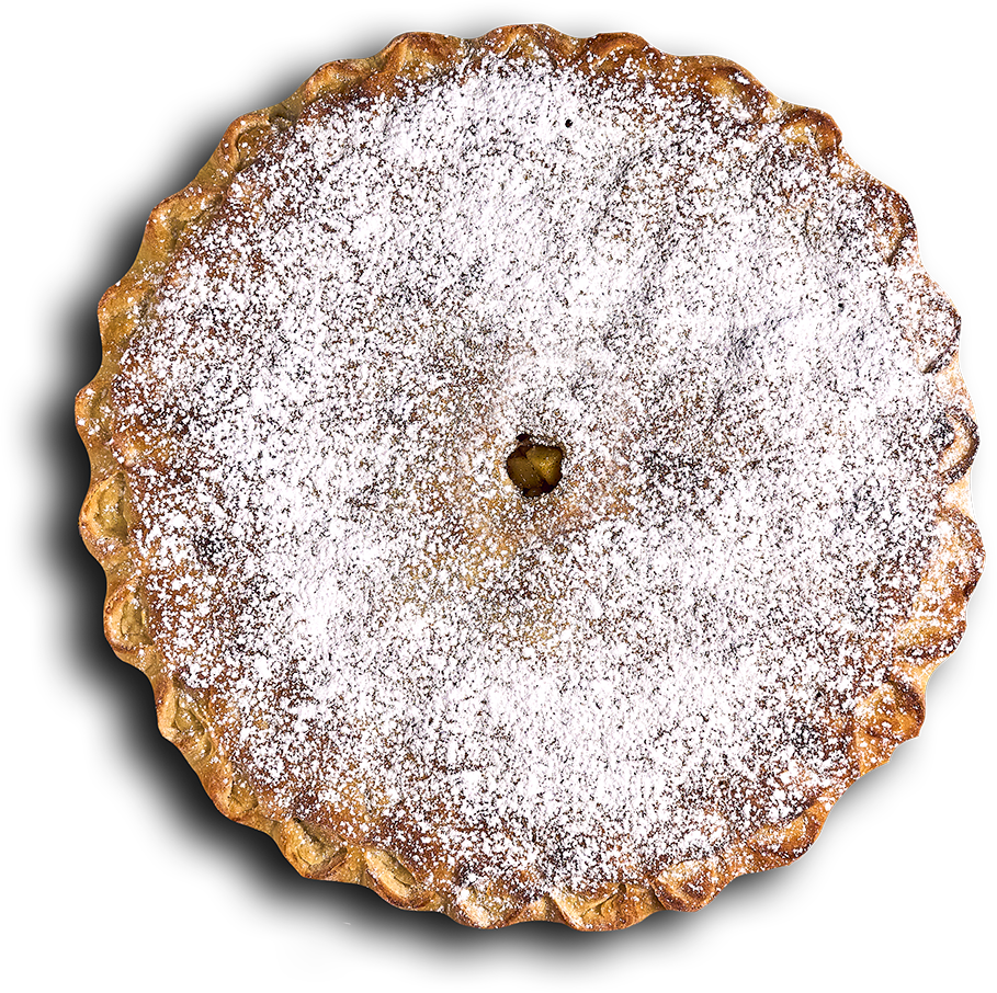 Пирог с яблоком и корицей