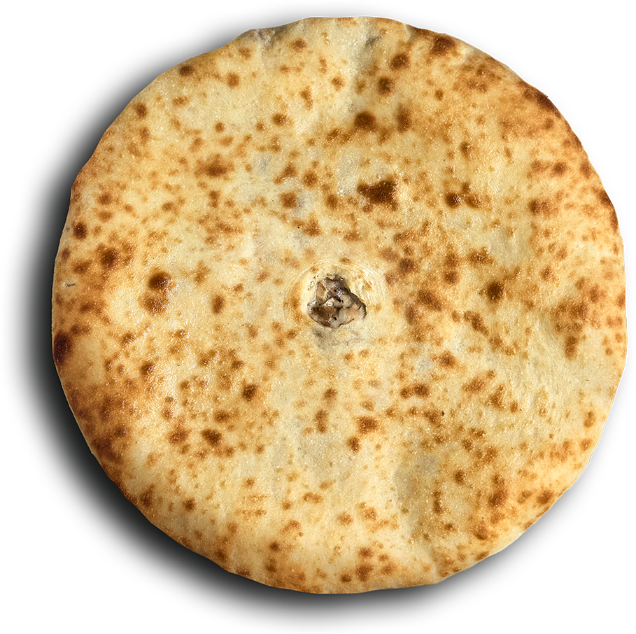 Пирог сыр и грибы